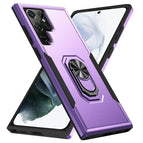 For Samsung Galaxy S23 Ultra 5G / Purple + Black