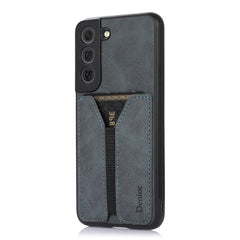 Denior DV Elastic Card PU Back Cover Phone Case, For Samsung Galaxy S22 5G, For Samsung Galaxy S22+ 5G, For Samsung Galaxy S22 Ultra 5G, For Samsung Galaxy S21 5G, For Samsung Galaxy S21+ 5G, For Samsung Galaxy S21 Ultra 5G