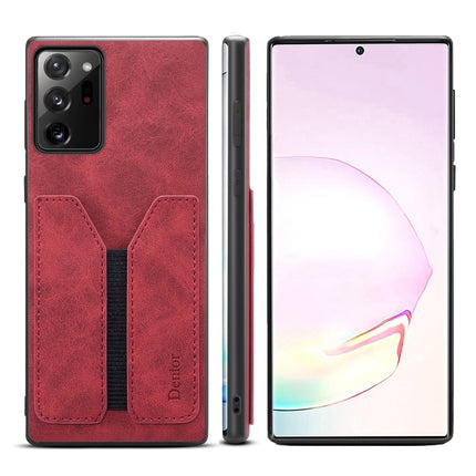 Denior DV Elastic Card PU Back Cover Phone Case, For Samsung Galaxy Note20, For Samsung Galaxy Note20 Ultra, For Samsung Galaxy S20, For Samsung Galaxy S20+, For Samsung Galaxy S20 Ultra, For Samsung Galaxy Note10