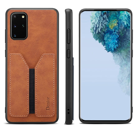 Denior DV Elastic Card PU Back Cover Phone Case, For Samsung Galaxy Note20, For Samsung Galaxy Note20 Ultra, For Samsung Galaxy S20, For Samsung Galaxy S20+, For Samsung Galaxy S20 Ultra, For Samsung Galaxy Note10