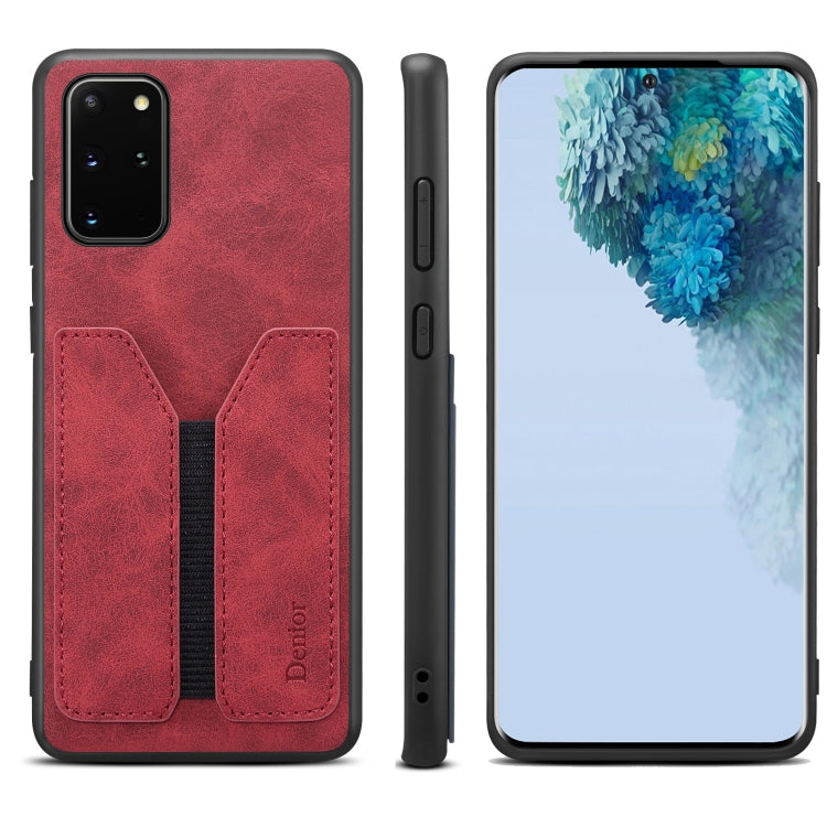 Denior DV Elastic Card PU Back Cover Phone Case, For Samsung Galaxy Note20, For Samsung Galaxy Note20 Ultra, For Samsung Galaxy S20, For Samsung Galaxy S20+, For Samsung Galaxy S20 Ultra, For Samsung Galaxy Note10