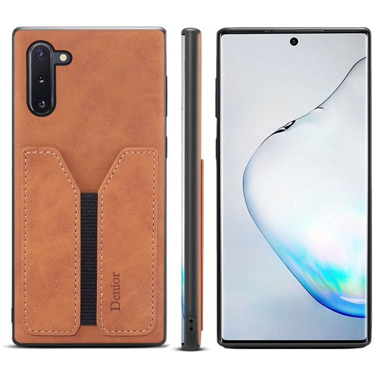Denior DV Elastic Card PU Back Cover Phone Case, For Samsung Galaxy Note20, For Samsung Galaxy Note20 Ultra, For Samsung Galaxy S20, For Samsung Galaxy S20+, For Samsung Galaxy S20 Ultra, For Samsung Galaxy Note10