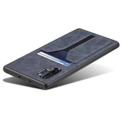 Denior DV Elastic Card PU Back Cover Phone Case, For Samsung Galaxy Note10+, For Samsung Galaxy S10+, For Samsung Galaxy S10 5G, For Samsung Galaxy Note9