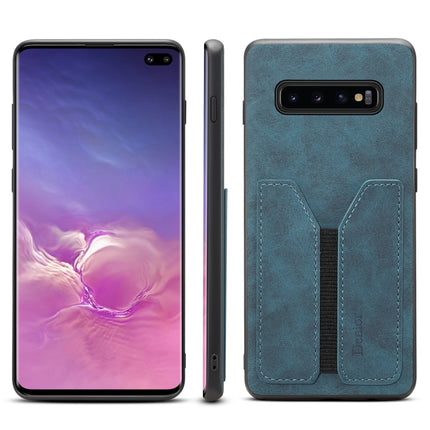 Denior DV Elastic Card PU Back Cover Phone Case, For Samsung Galaxy Note10+, For Samsung Galaxy S10+, For Samsung Galaxy S10 5G, For Samsung Galaxy Note9
