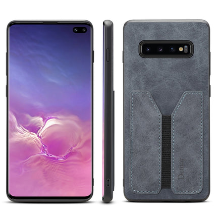 Denior DV Elastic Card PU Back Cover Phone Case, For Samsung Galaxy Note10+, For Samsung Galaxy S10+, For Samsung Galaxy S10 5G, For Samsung Galaxy Note9