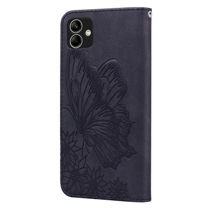 Retro Skin Feel Butterflies Embossing Horizontal Flip Leather Phone Case, For Samsung Galaxy A04, For Samsung Galaxy A14 5G, For Samsung Galaxy A23E, For Samsung Galaxy S23 5G