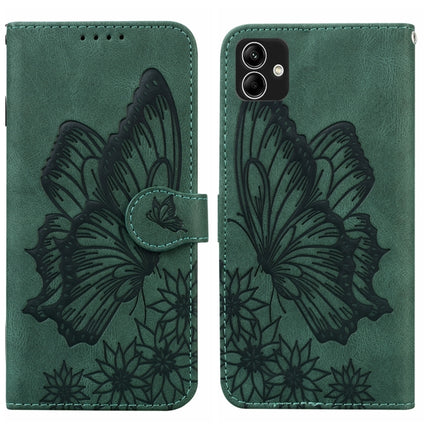 Retro Skin Feel Butterflies Embossing Horizontal Flip Leather Phone Case, For Samsung Galaxy A04, For Samsung Galaxy A14 5G, For Samsung Galaxy A23E, For Samsung Galaxy S23 5G