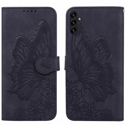 Retro Skin Feel Butterflies Embossing Horizontal Flip Leather Phone Case, For Samsung Galaxy A04, For Samsung Galaxy A14 5G, For Samsung Galaxy A23E, For Samsung Galaxy S23 5G