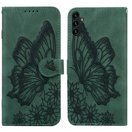 Retro Skin Feel Butterflies Embossing Horizontal Flip Leather Phone Case, For Samsung Galaxy A04, For Samsung Galaxy A14 5G, For Samsung Galaxy A23E, For Samsung Galaxy S23 5G