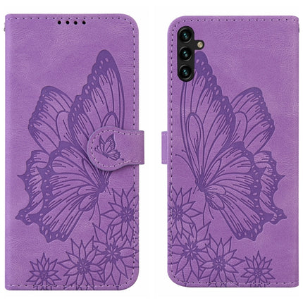 Retro Skin Feel Butterflies Embossing Horizontal Flip Leather Phone Case, For Samsung Galaxy A04, For Samsung Galaxy A14 5G, For Samsung Galaxy A23E, For Samsung Galaxy S23 5G