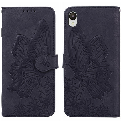 Retro Skin Feel Butterflies Embossing Horizontal Flip Leather Phone Case, For Samsung Galaxy A04, For Samsung Galaxy A14 5G, For Samsung Galaxy A23E, For Samsung Galaxy S23 5G
