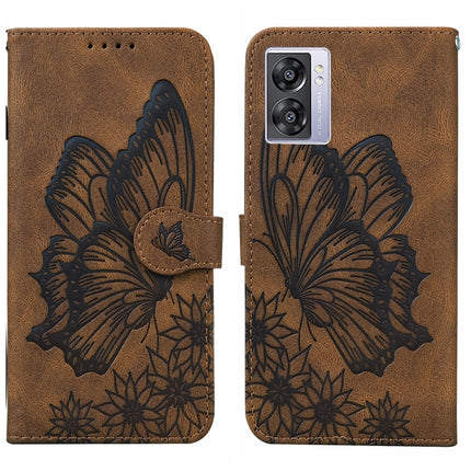 Retro Skin Feel Butterflies Embossing Horizontal Flip Leather Phone Case, For Samsung Galaxy S23+ 5G, For Samsung Galaxy S23 Ultra 5G, For OPPO A17, For OPPO A57 5G