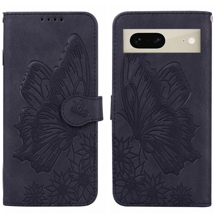 Retro Skin Feel Butterflies Embossing Horizontal Flip Leather Phone Case, For Google Pixel 7 5G, For Google Pixel 7 Pro 5G, For Xiaomi Redmi A1, For Xiaomi Poco M4 5G