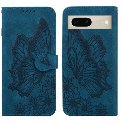 Retro Skin Feel Butterflies Embossing Horizontal Flip Leather Phone Case, For Google Pixel 7 5G, For Google Pixel 7 Pro 5G, For Xiaomi Redmi A1, For Xiaomi Poco M4 5G