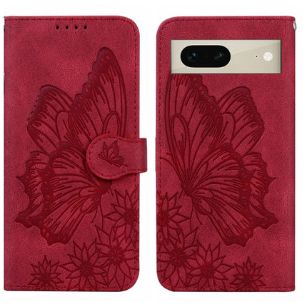 Retro Skin Feel Butterflies Embossing Horizontal Flip Leather Phone Case, For Google Pixel 7 5G, For Google Pixel 7 Pro 5G, For Xiaomi Redmi A1, For Xiaomi Poco M4 5G