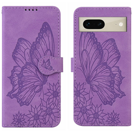 Retro Skin Feel Butterflies Embossing Horizontal Flip Leather Phone Case, For Google Pixel 7 5G, For Google Pixel 7 Pro 5G, For Xiaomi Redmi A1, For Xiaomi Poco M4 5G