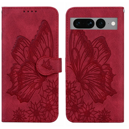 Retro Skin Feel Butterflies Embossing Horizontal Flip Leather Phone Case, For Google Pixel 7 5G, For Google Pixel 7 Pro 5G, For Xiaomi Redmi A1, For Xiaomi Poco M4 5G