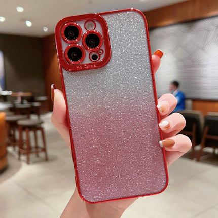 High Transparent Gradient Color Glitter TPU Phone Case, For iPhone 6 Plus / 6s Plus, For iPhone 6 / 6s