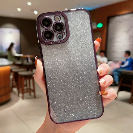 High Transparent Gradient Color Glitter TPU Phone Case, For iPhone 6 Plus / 6s Plus, For iPhone 6 / 6s