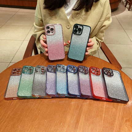High Transparent Gradient Color Glitter TPU Phone Case, For iPhone 6 Plus / 6s Plus, For iPhone 6 / 6s
