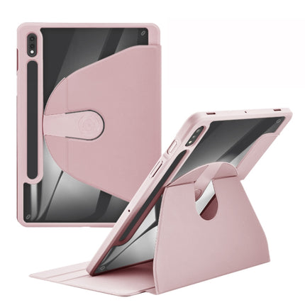 Acrylic 360 Degree Rotation Holder Tablet Leather Case, For Samsung Galaxy Tab S8+ / S7+, For Samsung Galaxy Tab A7 Lite, For Samsung Galaxy Tab A7 10.4 2020, For Samsung Galaxy Tab A 8.0 2019