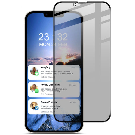 IMAK HD Full Screen Anti-spy Tempered Glass Protective Film, For iPhone 14, For iPhone 14 Plus, For iPhone 14 Pro, For iPhone 14 Pro Max