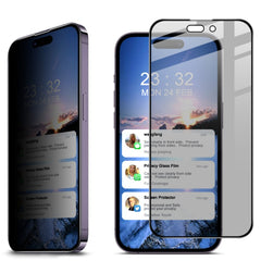 IMAK HD Full Screen Anti-spy Tempered Glass Protective Film, For iPhone 14, For iPhone 14 Plus, For iPhone 14 Pro, For iPhone 14 Pro Max