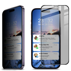 IMAK HD Full Screen Anti-spy Tempered Glass Protective Film, For iPhone 14, For iPhone 14 Plus, For iPhone 14 Pro, For iPhone 14 Pro Max