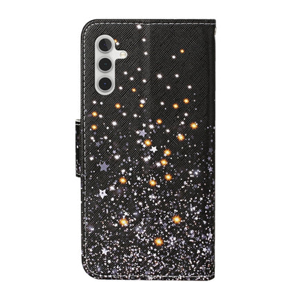 Colored Drawing Pattern Leather Phone Case, For Samsung Galaxy A14 5G