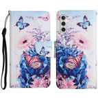 For Samsung Galaxy A14 5G / Purple Butterfly