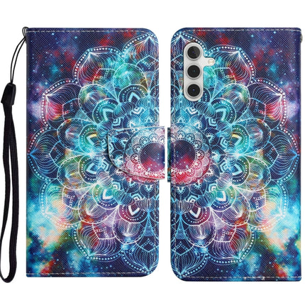 Colored Drawing Pattern Leather Phone Case, For Samsung Galaxy A14 5G