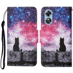 For OPPO A17 / Star Sky Cat
