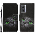 For OPPO A57 2022 / Black Cat