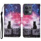 For OPPO Reno8 / Star Sky Cat