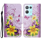 For OPPO Reno8 Pro / Yellow Flower Butterfly