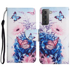 For Samsung Galaxy S23 5G / Purple Butterfly