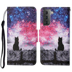 For Samsung Galaxy S23+ 5G / Star Sky Cat