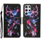 For Samsung Galaxy S23 Ultra 5G / Fluorescent Butterfly