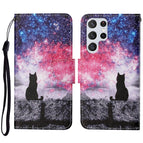 For Samsung Galaxy S23 Ultra 5G / Star Sky Cat