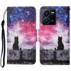 For vivo Y22s / Star Sky Cat