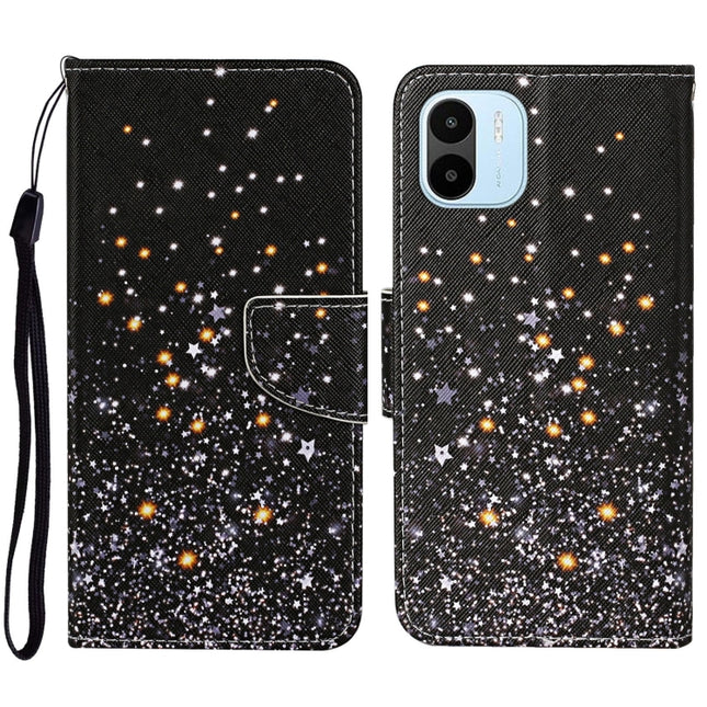 Colored Drawing Pattern Leather Phone Case, For Xiaomi Redmi A1