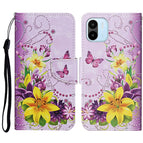 For Xiaomi Redmi A1 / Yellow Flower Butterfly