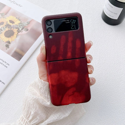 Heat Sensitive Silicone Protective Phone Case, For Samsung Galaxy Z Flip3 5G, For Samsung Galaxy Z Flip4