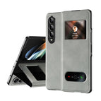 For Samsung Galaxy Z Fold4 / White Nappa