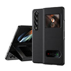 For Samsung Galaxy Z Fold4 / Black Lychee