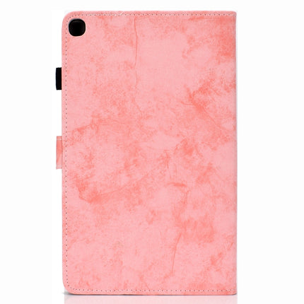 Sewing Thread Horizontal Solid Color Flat Leather Case with Sleep Function & Pen Cover & Anti Skid Strip & Card Slot & Holder, For Galaxy Tab S6 Lite