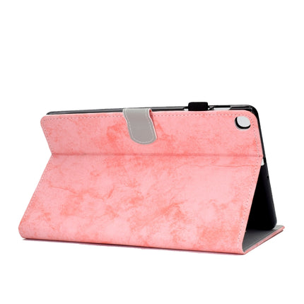 Sewing Thread Horizontal Solid Color Flat Leather Case with Sleep Function & Pen Cover & Anti Skid Strip & Card Slot & Holder, For Galaxy Tab S6 Lite