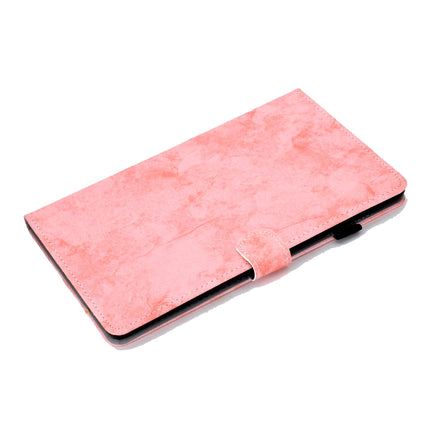 Sewing Thread Horizontal Solid Color Flat Leather Case with Sleep Function & Pen Cover & Anti Skid Strip & Card Slot & Holder, For Galaxy Tab S6 Lite