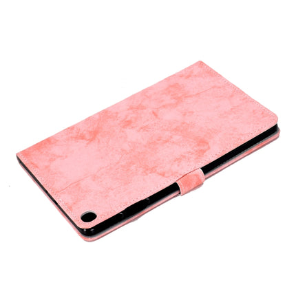 Sewing Thread Horizontal Solid Color Flat Leather Case with Sleep Function & Pen Cover & Anti Skid Strip & Card Slot & Holder, For Galaxy Tab S6 Lite