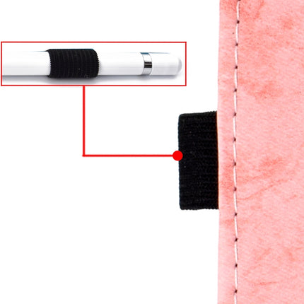 Sewing Thread Horizontal Solid Color Flat Leather Case with Sleep Function & Pen Cover & Anti Skid Strip & Card Slot & Holder, For Galaxy Tab S6 Lite